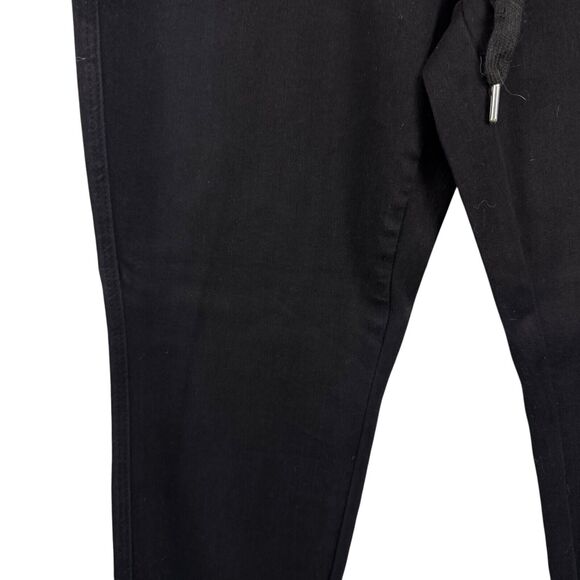Judy Blue Jogger Womens Black Stretch High Waist Jeans Drawstring sz 13 / 31 - Picture 6 of 16